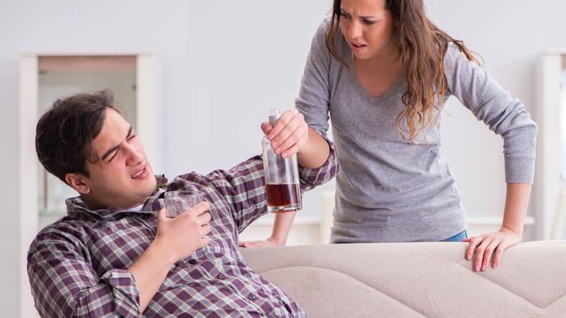 Drinking problem of a family member